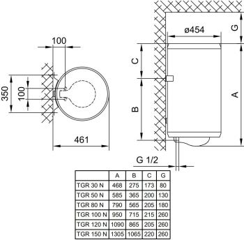 Бойлер TIKI TGR50N_PRIMEM50 | Фото 2