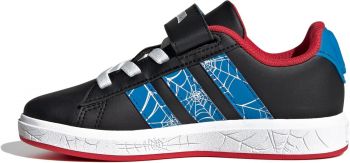 Кеди дитячі ADIDAS Grand Court Spider-Man EL K JQ8073 28 (10K UK) чорні (4068801292716) | Фото 6