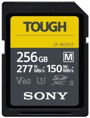 Карта пам'яті SONY 256GB SDXC C10 UHS-II U3 V60 Tough (SFM256T.SYM) | Фото 1