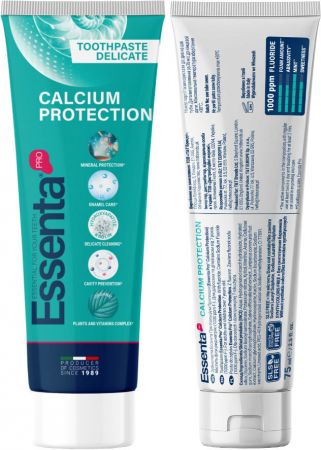 Зубна паста Essenta Pro Calcium protection 75 мл (8031447500053) | Фото 1