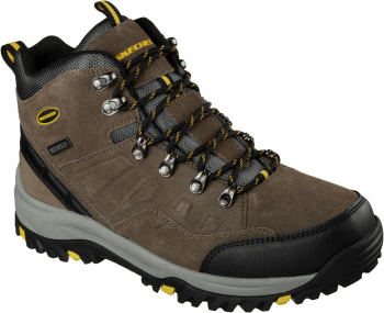 Черевики чоловічі Skechers Relment - Pelmo 64869 KHK 42 (9 US) коричневі (KM3048-90) | Фото 3