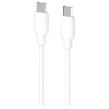 2E USB-C - USB-C Glow 60W 1m White (2E-CCCC-WH) | Фото 1