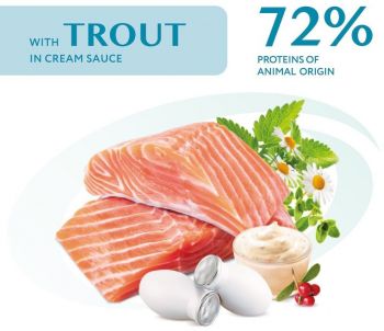 Вологий корм Optimeal для дорослих котів 4*85г | Фото 12