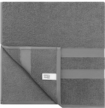 Набір махрових рушників Ardesto Splendid 50х90см, 70х140см, 2шт, темно сірий (ART2359DG) | Фото 3