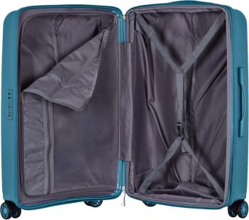 Купить дорожную сумку и чемодан Валіза 2E, Aero синій (2E-SPP-AERO-M-TB) | Фото 2