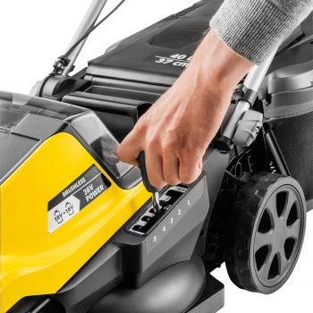 Купить триммер и газонокосилка Газонокосарка акумуляторна Karcher LMO 4-18 Dual 18В (1.445-421.0) | Фото 5