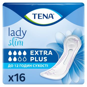 Купить средство женской гигиены Урологічні прокладки TENA Lady Extra Plus 16 (7322541463193) | Фото 1