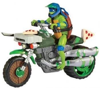 Бойовий транспорт із фігуркою серії «Черепашки-Ніндзя» - Леонардо на мотоциклі (83431) | Фото 4