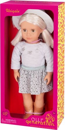 Лялька Our Generation Ебігейл у плісированій спідниці та шапці 46см (BD31533Z) | Фото 2