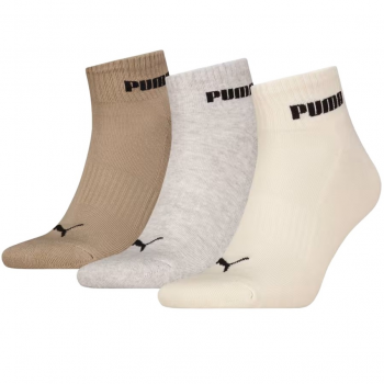 Шкарпетки Puma Unisex New Generation Cushioned Quarter 3P 938393-09 35-38 3 пари різнокольорові | Фото 1