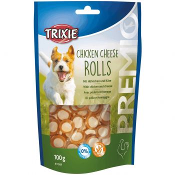 Trixie PREMIO Chicken Cheese Rolls з куркою та сиром 100 г (4011905315898) | Фото 1