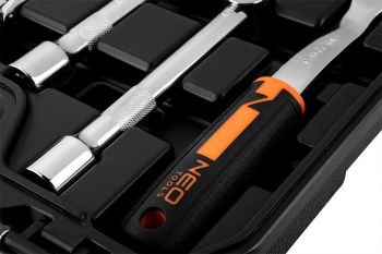 Набір торцевих головок NEO Tools, 58шт, 1/2