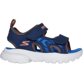 Сандалі для хлопчиків Skechers Razor Splash - Aqua Buddies 406513N BBLM 26 (10 US) сині/чорні | Фото 1