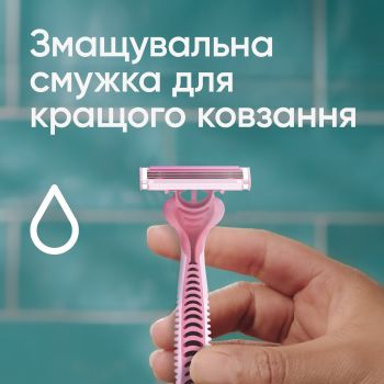 Бритва без змінних картриджів GILLETTE Venus Simply 3 12 шт | Фото 8