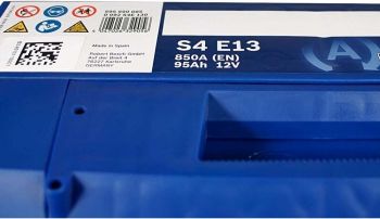 Автомобільний акумулятор Bosch 95Ah-12v EFB (S4E13), R+, EN850 (52371308436) | Фото 3