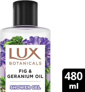 Гель для душу Lux Botanicals Інжир та олія герані 480мл (8720181499821) | Фото 3
