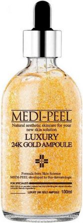 Сироватка для обличчя антивікова MEDI-PEEL Luxury 24K Gold із золотом 100мл (8809409343082) | Фото 2