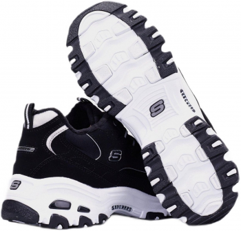 Кросівки жіночі Skechers D'Lites 66666125 BLK 37 (7 US) чорні (KW6032-70) | Фото 5