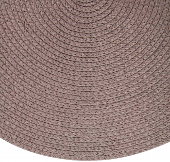 Килимок сервірувальний ARDESTO 38см, поліпропілен, круглий, коричневий (AR3323RBR) | Фото 2