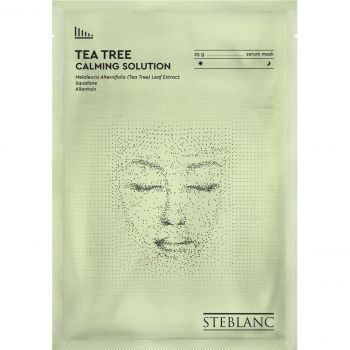 STEBLANC Тканева маска-есенція TEATREE, 25 г (8809663752828) STEBLANC Тканева маска-есенція TEATREE, 25 г (8809663752828) | Фото 1
