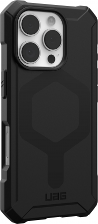 Чохол UAG для Apple iPhone 16 Pro Essential Armor Magsafe, Black (114448114040) Чохол UAG для Apple iPhone 16 Pro Essential Armor Magsafe, Black (114448114040) | Фото 5