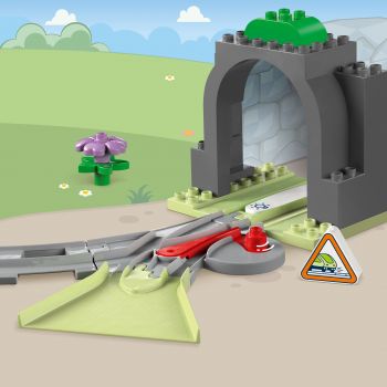 Конструктор LEGO DUPLO Додатковий набір. Залізничний тунель і колії (10425) | Фото 3