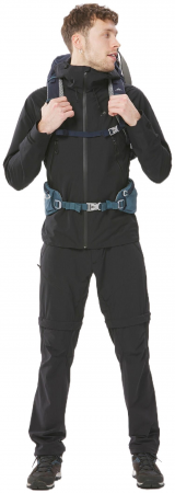 Куртка чоловіча для туризму Quechua MH500 8612171 S чорна (4194321_Quechua) | Фото 1