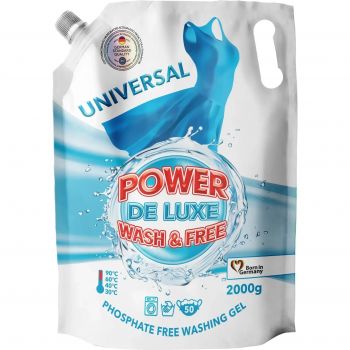Гель для прання Power De Luxe універсальний DOYPACK (4823128001508) Гель для прання Power De Luxe універсальний DOYPACK (4823128001508) | Фото 1