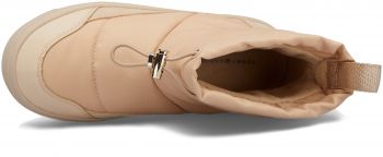 Чоботи жіночі Tommy Hilfiger Flag Nylon Mini Snowboot FW0FW08334-TRY 38 бежеві (8720637365076) | Фото 2