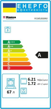 Плита газова HANSA FCGX5202092 Плита газова HANSA FCGX5202092 | Фото 2