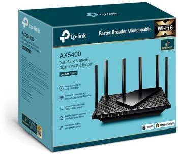 Маршрутизатор TP-LINK ARCHER AX72 AX5400 4xGE LAN 1xGE WAN USB 3.0 MU-MIMO OFDMA (ARCHER-AX72) | Фото 5