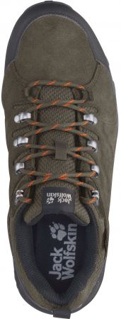 Напівчеревики чоловічі Jack Wolfskin Refugio Texapore Low M 4049851_4287 43 (9 UK) хакі | Фото 7
