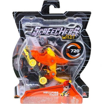 Машинка-трансформер Screechers Wild S4 L0 - Хелфаєр Тайгер (EU685002) | Фото 1