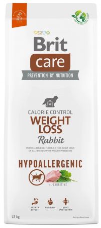 Корм для собак Brit Care Dog Hypoallergenic Weight Loss гіпоалергенний з кроликом 12кг (8595602559169) | Фото 2