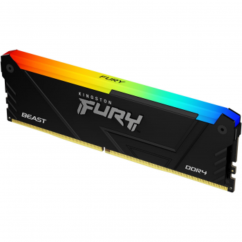 Пам'ять для ПК KINGSTON DDR4-3600 8GB FURY Beast RGB (KF436C17BB2A/8) | Фото 1