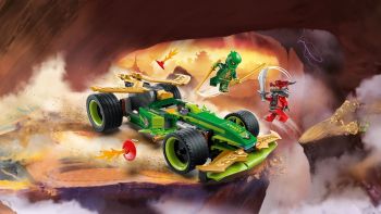 Конструктор LEGO NINJAGO Автомобіль для перегонів Ллойда з інерційним двигуном (71828) Конструктор LEGO NINJAGO Автомобіль для перегонів Ллойда з інерційним двигуном (71828) | Фото 3