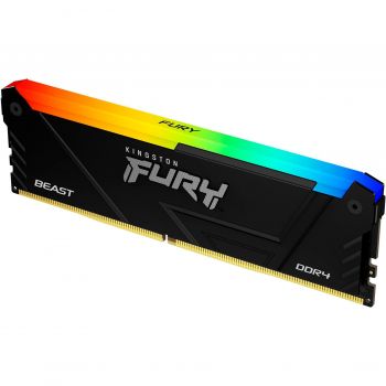 Пам'ять для ПК KINGSTON DDR4-3200 16GB FURY Beast RGB (KF432C16BB12A/16) | Фото 1