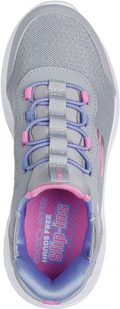 Кросівки для дівчаток Skechers Slip-Ins: Bounder-Simple Cute 303585L GRY 33.5 (2 US) сірі Кросівки для дівчаток Skechers Slip-Ins: Bounder-Simple Cute 303585L GRY 33.5 (2 US) сірі | Фото 4