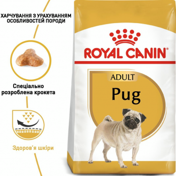 Сухий корм для собак породи Мопс Royal Canin Pug Adult 3кг Сухий корм для собак породи Мопс Royal Canin Pug Adult 3кг | Фото 8