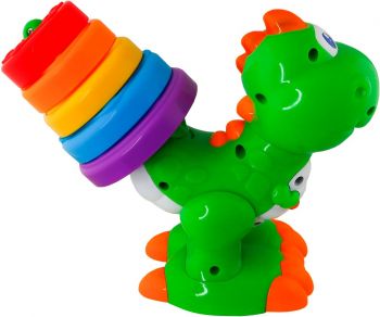 Купить игрушку музыкальную и развивающую Двомовна розвиваюча іграшка KIDDI SMART ДИНОЗАВРИК КВІТНОГРАЙ (українська та англ.) (4279T-KS) | Фото 10