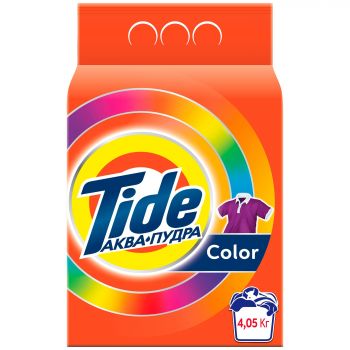 Купить стиральное средство Пральний порошок TIDE Автомат, Аква-Пудра Колор 4.05 кг (8006540535301) | Фото 8