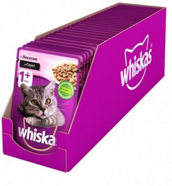 WHISKAS лосось в соусі 85г (5900951302053) | Фото 2