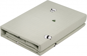 Набір постільної білизни 2,0сп ARDESTO Gloria, 200х220см, сатин, панди, зелений (ART2022PS) | Фото 3