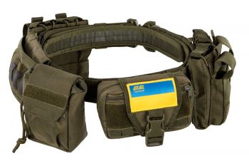 Тактичний ремінь 2Е з 5-ю підсумками, зелений (2E-MILTACBELT-Y5PCH-OG) | Фото 2