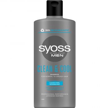 Купить шампунь для волос SYOSS Men Clean & Cool 440 мл (9000101277197) | Фото 1