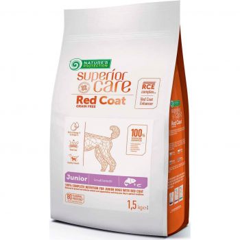 Сухий корм для рудих юніорів Superior Care Grain Free Mini Breeds 1.5кг (NPSC47228) | Фото 1