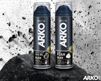 Гель для гоління ARKO Black 2в1 200 мл (8690506486341) | Фото 8