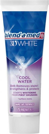 Зубна паста Blend-a-med 3D White Прохолода води 75мл (8006540793138) | Фото 7