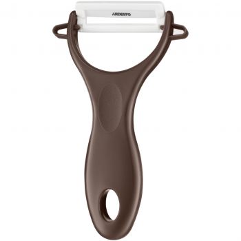 Овочечистка керамічна ARDESTO Fresh, коричневий (AR2101BR) Купить кухонную принадлежность Овочечистка керамічна ARDESTO Fresh, коричневий (AR2101BR) | Фото 1