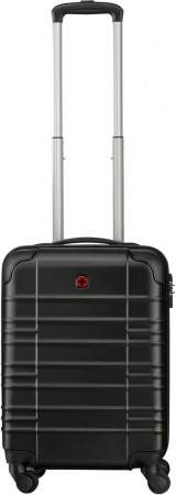 Валіза WENGER, Amplar, мала, пластик, 4 колеса, чорний (653143) | Фото 5